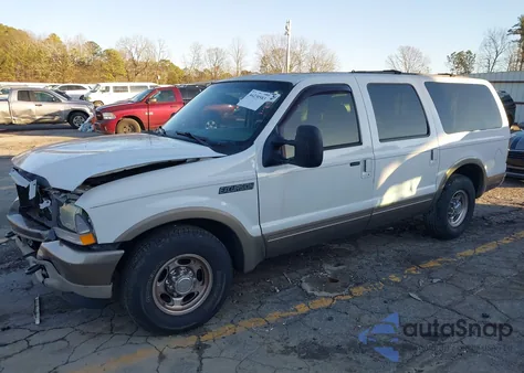 2003 Ford Excursion Eddie Bauer from USA, damaged, VIN 1FMNU44F43EA92376